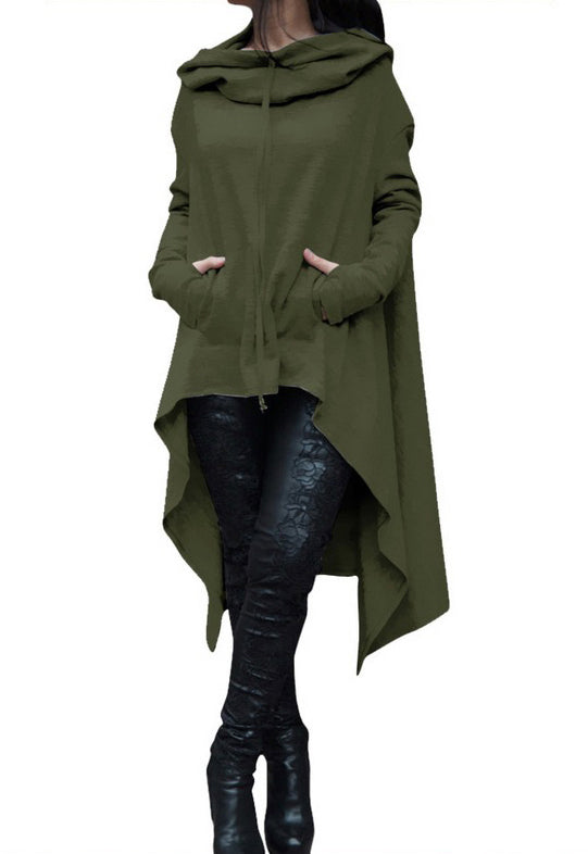 Solid color Hooded Sweater