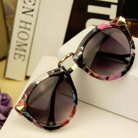 Design Vintage Sunglasses For Women Men Round Retro Sun Glasses Sports Oculos De Sol