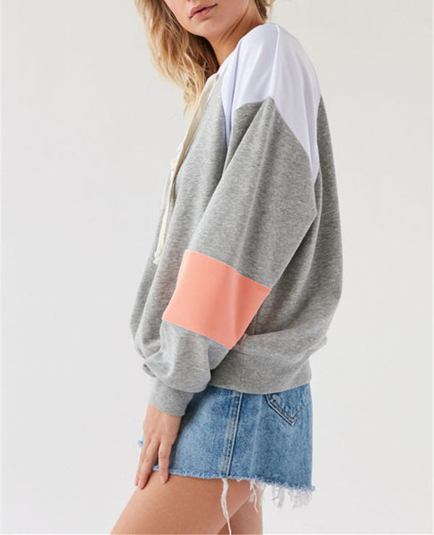 Streetwear Long Sleeve Tether Sweatshirt