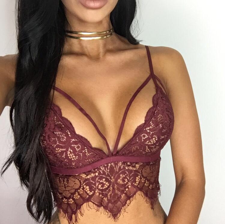 Sexy Lace Top Lingerie Bra