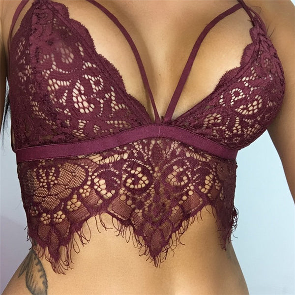 Sexy Lace Top Lingerie Bra