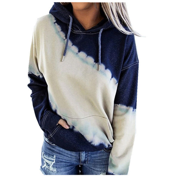 Womens Loose Hooded Sweater