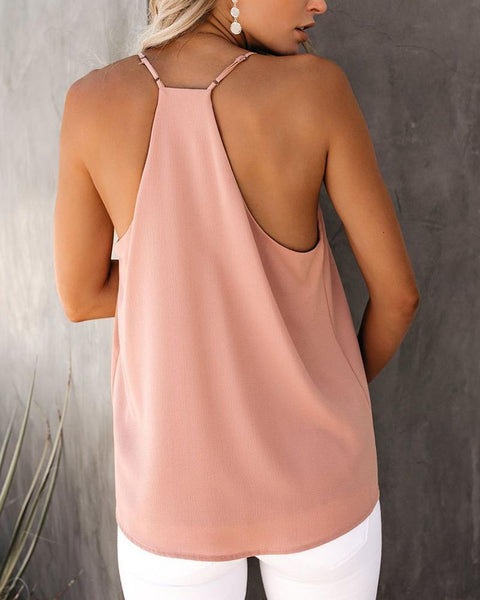 V-neck Sexy Sleeveless Vest Top