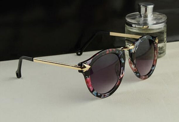 Design Vintage Sunglasses For Women Men Round Retro Sun Glasses Sports Oculos De Sol