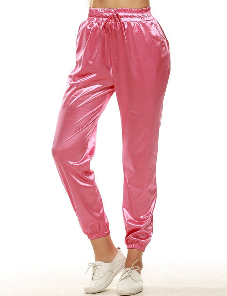 FASHION HIGH WAIST LONG PANTS