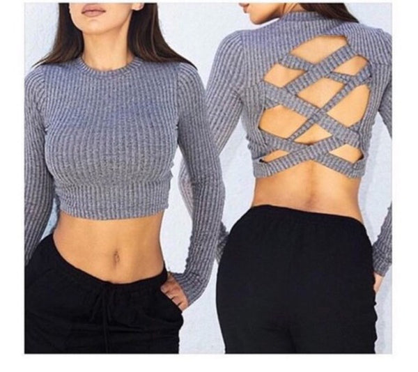 ROUND NECK LONG-SLEEVED SWEATER