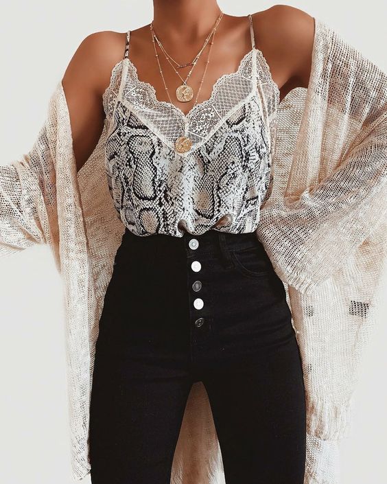 Sexy Sling Lace Vest Crop Top